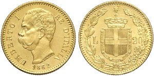 Regno dItalia, Umberto I (1878-1900), 20 ... 