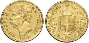 Regno dItalia, Umberto I (1878-1900), 20 ... 