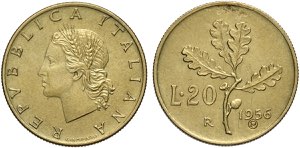 Repubblica Italiana, Monetazione in Lire ... 