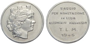 Repubblica Italiana, Monetazione in Lire ... 