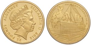 Alderney, Elizabeth II (1952-2022), 25 ... 