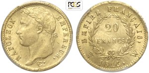 France, Napoleon I (1799-1814), 20 Francs ... 