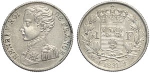 France, Henry V Pretender (1820-1833), Franc ... 