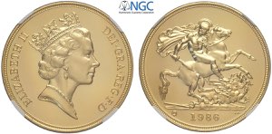 Great Britain, Elizabeth II (1952-2022), 5 ... 