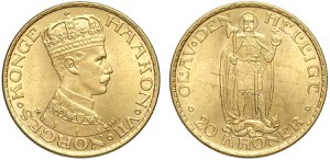 Norway, Haakon VII (1905-1957), 20 Kroner ... 