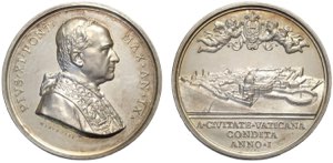 Città del Vaticano, Pio XI (1929-1938), ... 