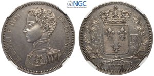 France, Henry V Pretender (1820-1833), 5 ... 