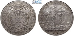 Roma, Clemente X (1670-1676), Piastra 1672, ... 