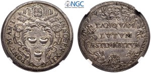 Roma, Innocenzo XII (1691-1700), Testone ... 