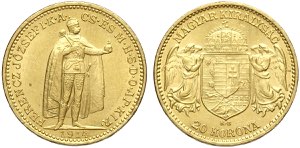 Hungary, Franz Joseph I (1848-1916), 20 ... 