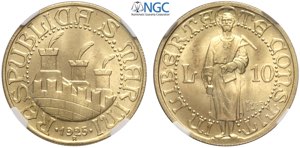 San Marino, Vecchia Monetazione (1864-1938), ... 