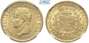 Savoia, Carlo Felice (1821-1831), 20 Lire ... 