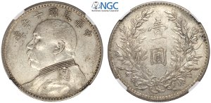 China, Republic, Dollar year 10 (1921), ... 