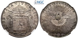 Roma, Sede Vacante (1830-1831), Scudo 1830, ... 