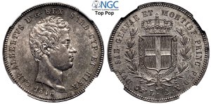 Savoia, Carlo Alberto (1831-1849), 2 Lire ... 