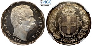 Regno dItalia, Umberto I (1878-1900), 5 ... 