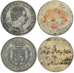 Savoia, Carlo Felice (1821-1831), 2 Lire ... 