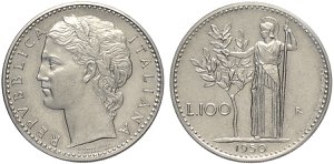 Repubblica Italiana, Monetazione in Lire ... 