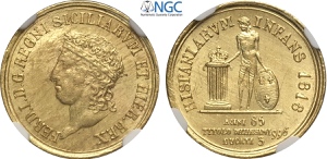 Napoli, Ferdinando I di Borbone (1816-1825), ... 