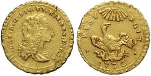 Palermo, Carlo di Borbone (1734-1759), Oncia ... 