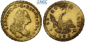 Palermo, Carlo di Borbone (1734-1759), Oncia ... 