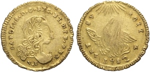 Palermo, Carlo di Borbone (1734-1759), Oncia ... 