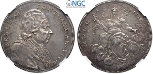 Roma, Benedetto XIV (1740-1758), Scudo ... 