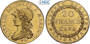 Torino, Repubblica Subalpina (1800-1802), 20 ... 