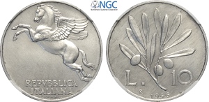 Repubblica Italiana, Monetazione in Lire ... 