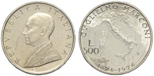 Repubblica Italiana, Monetazione in Lire ... 