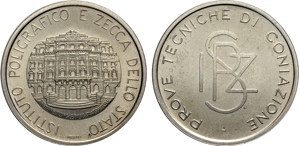 Repubblica Italiana, Monetazione in Lire ... 