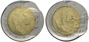 Repubblica Italiana, Monetazione in Lire ... 