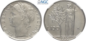 Repubblica Italiana, Monetazione in Lire ... 