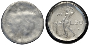 Repubblica Italiana, Monetazione in Lire ... 