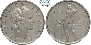 Repubblica Italiana, Monetazione in Lire ... 