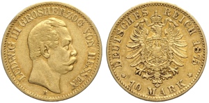 Germany Hesse-Darmstadt, Ludwig III ... 