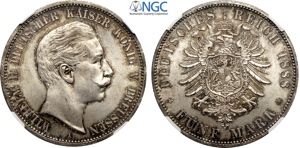 Germany Prussia, Wilhelm II (1888-1918), 5 ... 