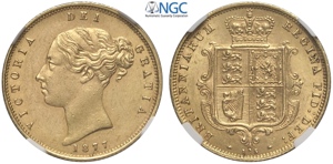 Great Britain, Victoria (1837-1901), Half ... 