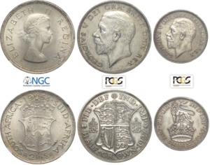 Great Britain and South Africa Lot (3): ... 