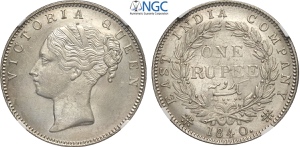 India British, Victoria (1837-1901), Rupee ... 