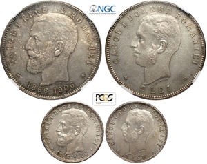 Romania, Carol I (1866-1914), Silver 1906 ... 