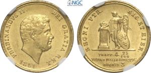 Napoli, Ferdinando II di Borbone ... 