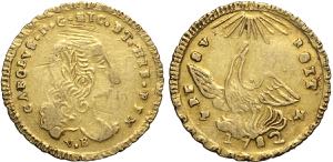 Palermo, Carlo di Borbone (1734-1759), Oncia ... 