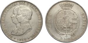 Parma, Roberto I di Borbone (1854-1859), 5 ... 