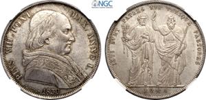 Roma, Pio VII (1800-1823), Scudo 1830-I, ... 