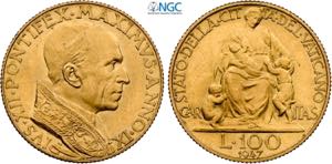 Città del Vaticano, Pio XI (1929-1938), 100 ... 