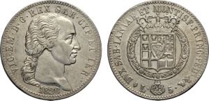 Savoia, Vittorio Emanuele I (1802-1821), 5 ... 