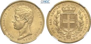 Savoia, Carlo Alberto (1831-1849), 100 Lire ... 