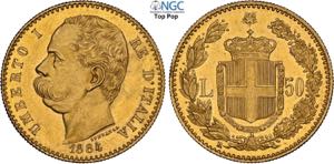 Regno dItalia, Umberto I (1878-1900), 50 ... 