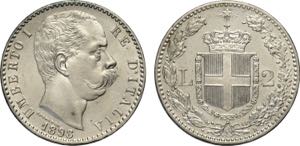 Regno dItalia, Umberto I (1878-1900), 2 ... 